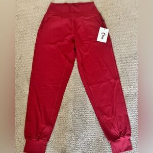 Fila Vibrant Red Kids Leggings